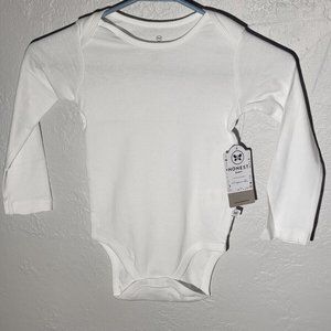 COPY - Honest Baby Long Sleeve 100% Organic Cotton Body Suit 12 Months 4pc